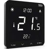 Tech ST-297V3 dviejų pakopų, įleidžiamas kambario valdiklis (3 mm stiklas), juodas