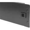 Techly 2U 19'' įspaudžiamas dangtelis Juodas (I-CASE BLANK-2-SCLTY)
