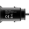 TECHLY Mini Car Charger 2 Ports USB-A Fast Charge 36W in Juodas Metal