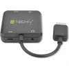 TECHLY 026500 Techly HDMI garso ištraukiklis 3,5 mm S/PDIF Toslink lizdas