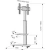 TV laikiklis Techly 37-70"