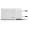 Techly Įkroviklis jungiama į tinklą USB 12W/2.4A 5V balta
