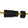 Techly IWP-MD C6A-IPGLT Lyties keitiklis / RJ45 kabeliai juodi