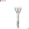 Techly Intellinet ITP9-RIS-0305 tinklo kabelis 305 m Cat6 S/FTP (S-STP) Pilka