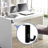 Intracom TECHLY Universal Adhesive Headphone Holder skirta Monitorius and Desk Juodas 2pcs
