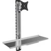 Techly ICA-PLW 01 laikiklis / stovas 68,6 cm (27 colių) monitoriams, sieninis, sidabrinis
