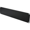 Techly 302013 2U maskavimo skydelis 19" stelažų spintelėms, metalinis, juoda