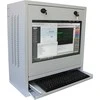 TECHLY PC LCD monitorius ir klaviatūros saugos spintelė 22 colių Pilkas