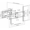 TV laikiklis Techly Staffa a Muro 60-120"