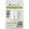 Techly IPW-USB-21EC mobiliojo įrenginio kroviklis Vidaus Balta