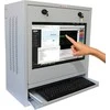 TECHLY PC LCD monitorius ir klaviatūros saugos spintelė 22 colių Pilkas