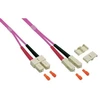 Techly Šviesolaidinis prailgintuvas OM4 50/125 MM SC-SC Duplex 3m