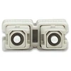 Techly Šviesolaidinis prailgintuvas OM4 50/125 MM SC-SC Duplex 3m