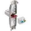 Techly 105872 Modulinis kištukas RJ45 Cat6a 10G STP be įrankių
