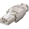 Techly 105872 Modulinis kištukas RJ45 Cat6a 10G STP be įrankių