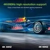 „Techly 367171“ 3 prievadų HDMI 2.0b 4K * 60Hz 3x1 jungiklis su IR šaltiniu