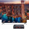 „Techly 367171“ 3 prievadų HDMI 2.0b 4K * 60Hz 3x1 jungiklis su IR šaltiniu