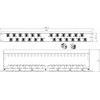Techly 367836 Patch Panel 24x Keystone RJ45 Cat6a UTP, 1U, kampiniai prievadai