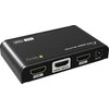 Techly HDMI skirstytuvas su trimis HDMI lizdais ir maitinimo jungtimi