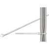 Techly Techly Kabelių raiščiai 370X3,6mm balti 100vnt