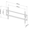 Techly Techly Laikiklis sieninis laikiklis televizoriui 42-80" LED/LCD 60kg pakreipiamas plonas 36mm