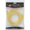 Techly Techly Patch laidas Cat5e UTP 0,5m geltonas CCA