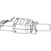 Techly 105889 Modulinis kištukas RJ45 Cat6 1G be įrankių, STP