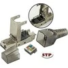 TECHLY STP Cat.6A RJ45 modulinis kištukas be įrankių