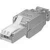 Techly 105889 Modulinis kištukas RJ45 Cat6 1G be įrankių, STP