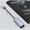Karta jungiama į tinklą Techly Karta jungiama į tinklą/adapter USB-A 3.0 na RJ45 Gigabit