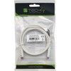 Techly USB-C – USB-C USB kabelis 2 m baltas (ICOC-MU4-20G240W2)