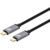 USB kabelis Techly USB-B - USB-C 1 m juodas (ICOC-MUSB322-CM-010)