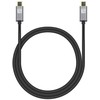 USB kabelis Techly USB-B - USB-C 1 m juodas (ICOC-MUSB322-CM-010)