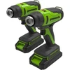 Orapūtė Greenworks G24HG; 24 V (be akumuliatoriaus ir pakrovėjo)