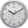 Techno line Kvarcinis sieninis laikrodis TECHNOLINE WT650 sidabrinis 26 cm