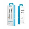 Forever Sleek kabelis USB-C - USB-C 2,0 m 60W juodos spalvos