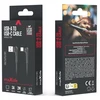 Maxlife MXUC-09 kampinis laidas USB – USB-C 2,0 m 3A juodas