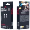 Telforceone Maxlife MXUC-12 cable USB-C - USB-C 1,0 m 60W juodas