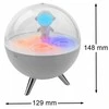 TECKIN MARY`S Naktinė lempa LED KSIĘŻYC Baltas - MW61055