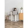 Tectake Marina katės draskyklė pilka 132 cm