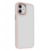 Tecto Shield Elegantiškas matinis „Satin“ dėklas, skirtas iPhone 11, rožinis