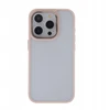 Tecto Shield Elegantiškas matinis „Satin“ dėklas, skirtas iPhone 15 Pro 6,1" rožinis