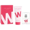 Set Ted Baker: W Eau De Toilette For Women, 30 ml + W Cleansing Dušo želė All Over Body All Skin Types, 150 ml