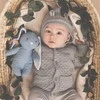 Teddykompaniet Pliušinis zuikis Elina, mėlyna 20cm