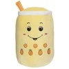 Teddykompaniet TEDDYCOMPANIET SQUEEZIE BUBBLE TEA BANANA 30CM 7331626042246