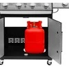 Teesa BBQ 5006 MASTER dujinis grilis - 5 degikliai - vieta cilindrui