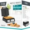 Kruger & Matz TEESA vaflinė, 2 vafliai, 1600W, inox, galios reguliavimas