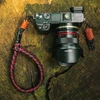 „Teesar C-ROPE“ fotoaparato riešo dirželis, pagamintas iš parakordo, 30 cm, alyvuogių spalvos, mažmeninė prekyba
