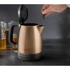 TEFAL Coppertinto Virdulys | KI280G10 | Electric | 2400 W | 1.7 L | Nerūdijantis plienas | 360° rotational base | Copper/Juodas