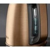TEFAL Coppertinto Virdulys | KI280G10 | Electric | 2400 W | 1.7 L | Nerūdijantis plienas | 360° rotational base | Copper/Juodas
